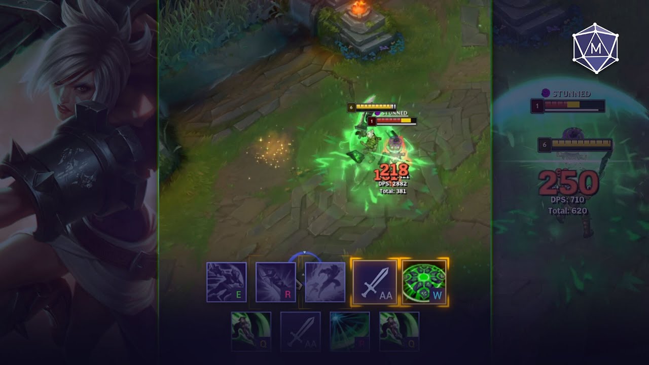 The Shy Riven Combo | Mobalytics #Shorts
