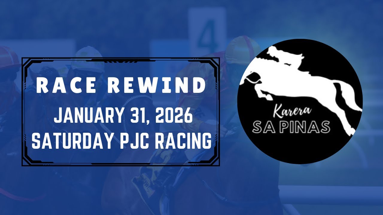 PJC RACE REWIND | JANUARY 31, 2026 | SATURDAY PJC RACING | Karera Sa Pinas