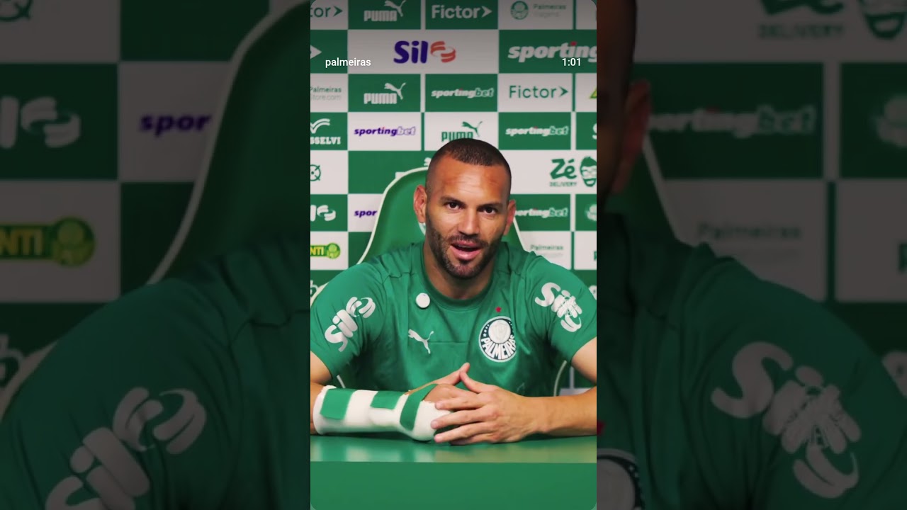 weverton lesiona a mao e manda recado para torcida