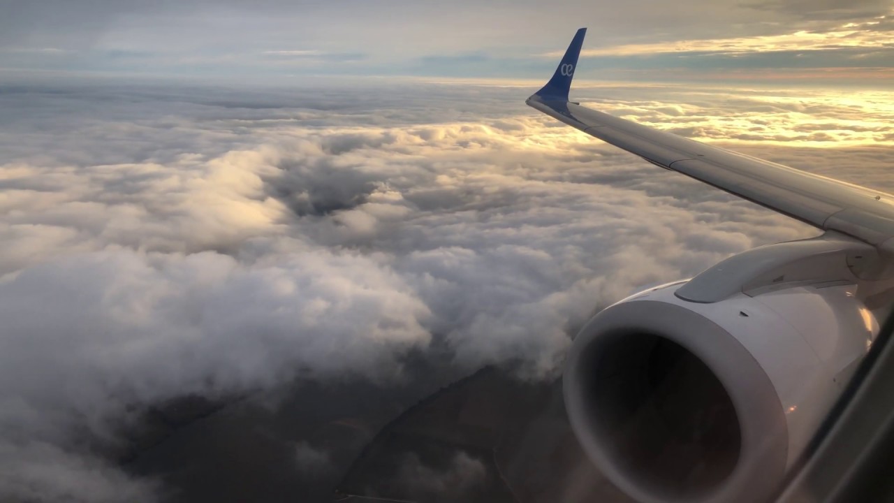 Aproximación al aeropuerto de Lisboa - PORTUGAL Embraer 190 4k
