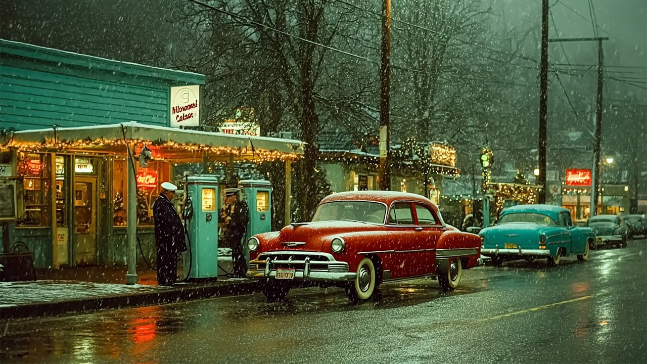Classic Deep Soul (1950) Vintage 60s Southern Soul Holiday Classics🎆Cozy 1950’s Coffee Shop