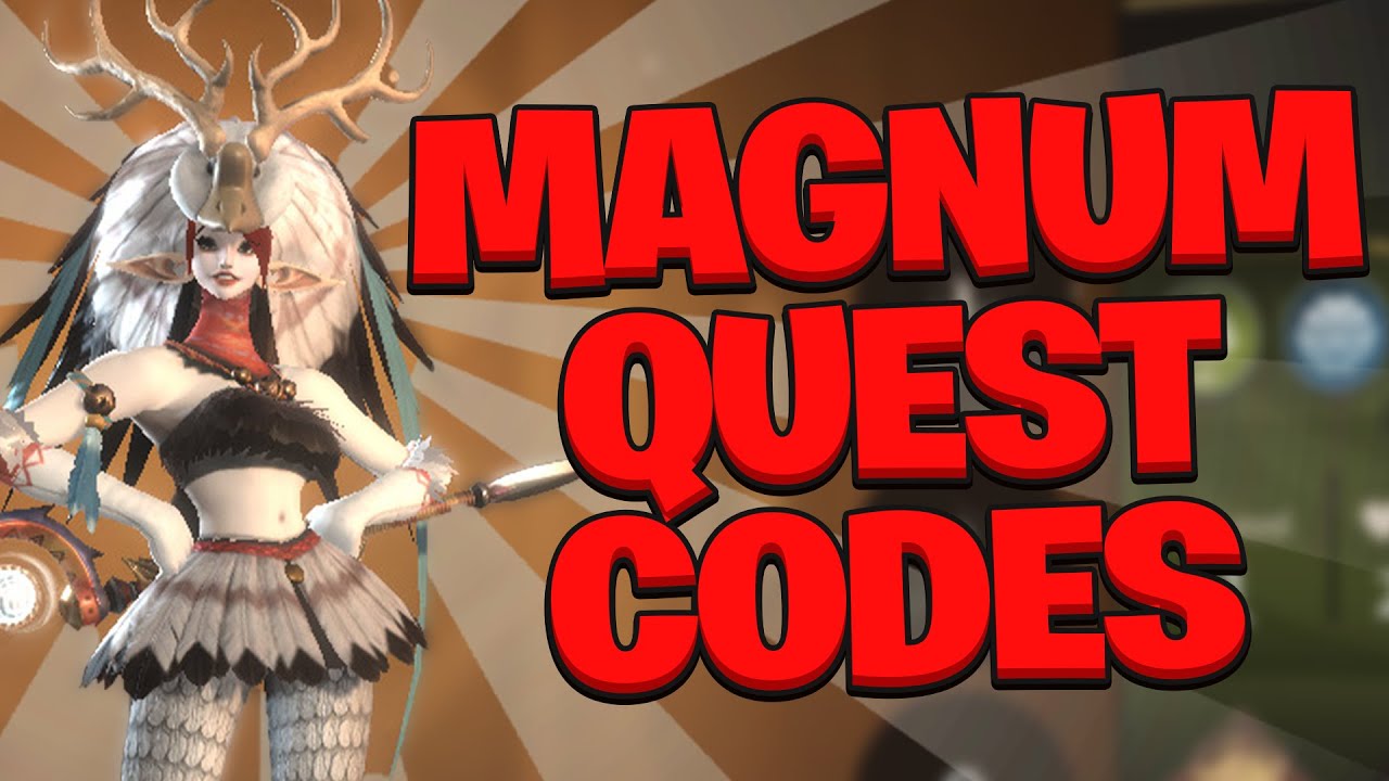 Magnum Quest Codes August 2021 - MORE NEW Magnum Quest Codes 2021!