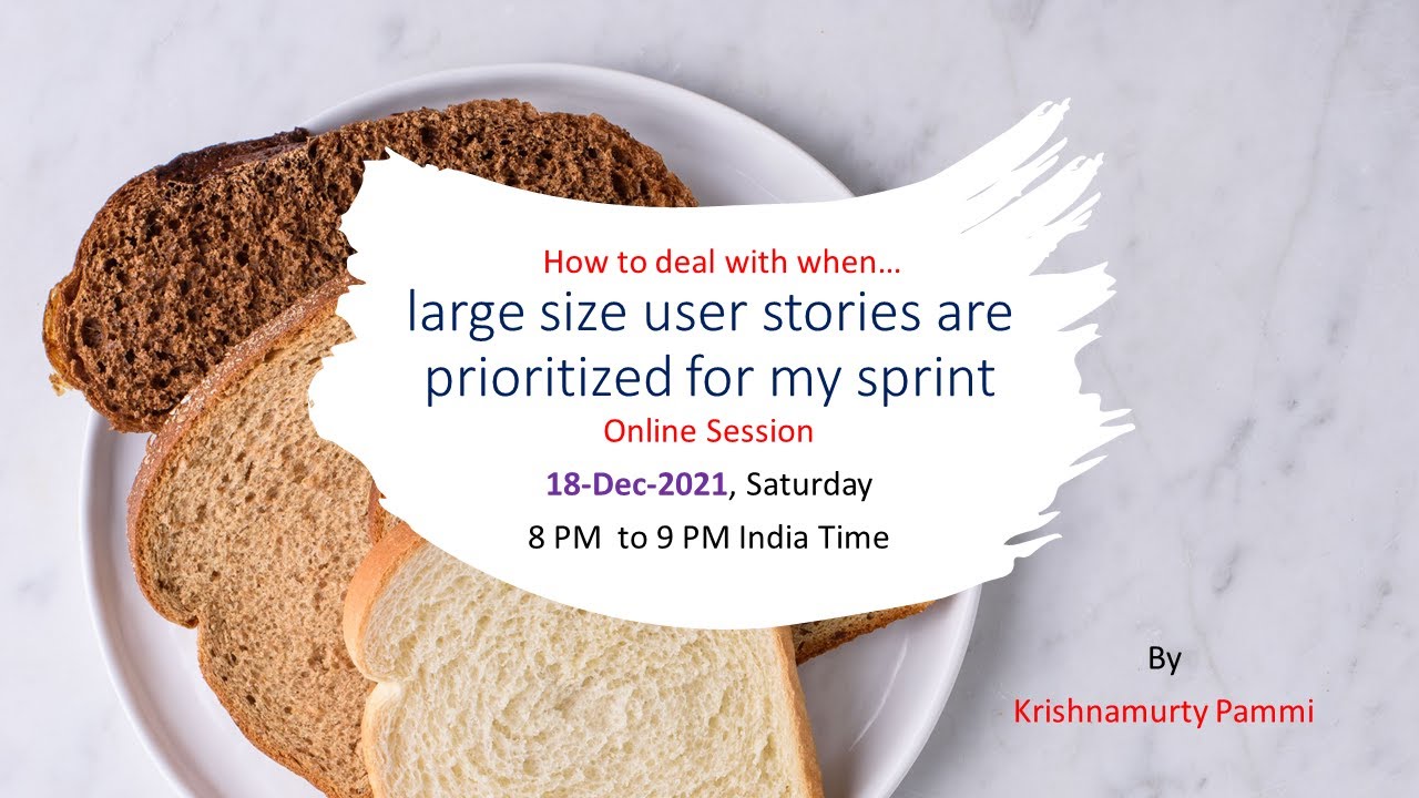 How to deal with when...Large size user stories are prioritized for my sprint