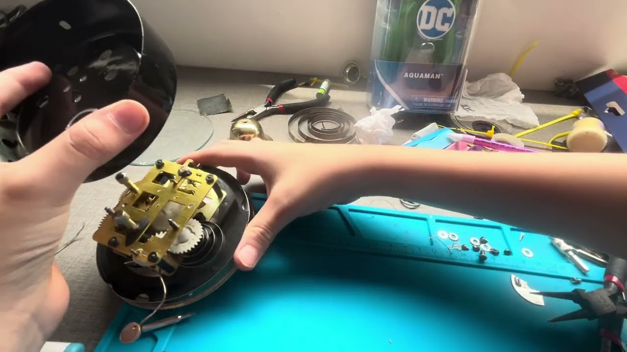 Reparación de un reloj white dove vintage arruinado por el tiempo (pausas de tiempo)😆