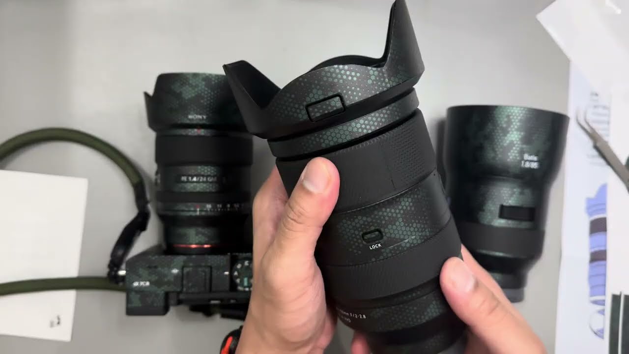 How to Wrap Lens and Camera with 3m Skin Protector