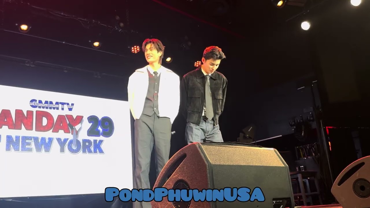 260308 PondPhuwin in NY Day 1