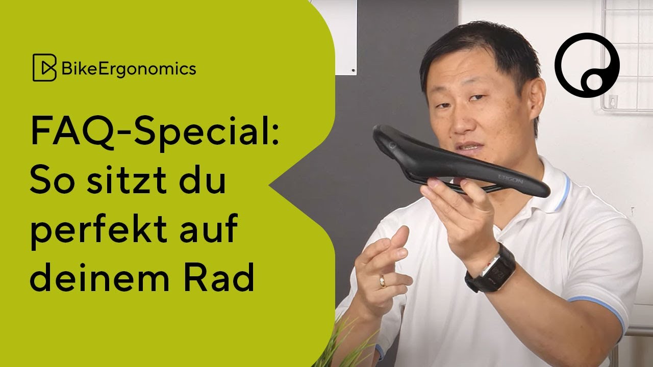 FAQ-Special: Richtig sitzen auf dem Fahrrad - Die Antworten auf eure Fragen