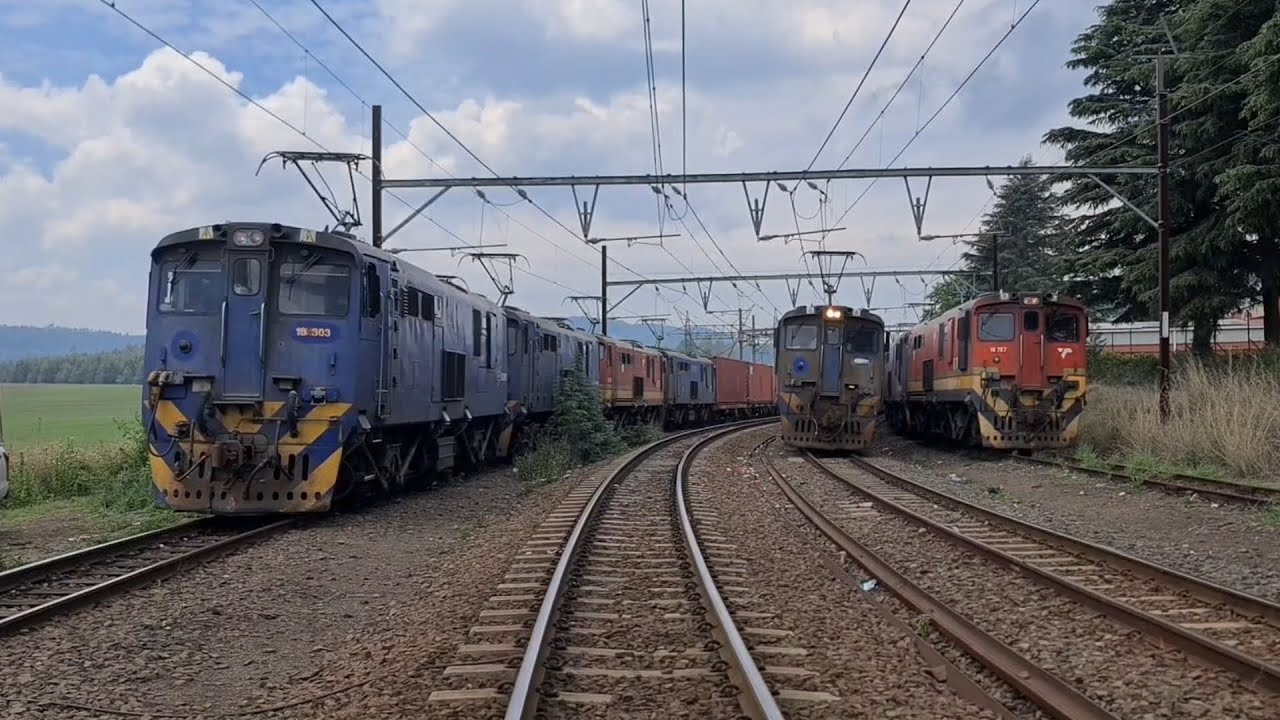 The NATCOR mainline KZN between Johannesburg and Durban was really busy today.
