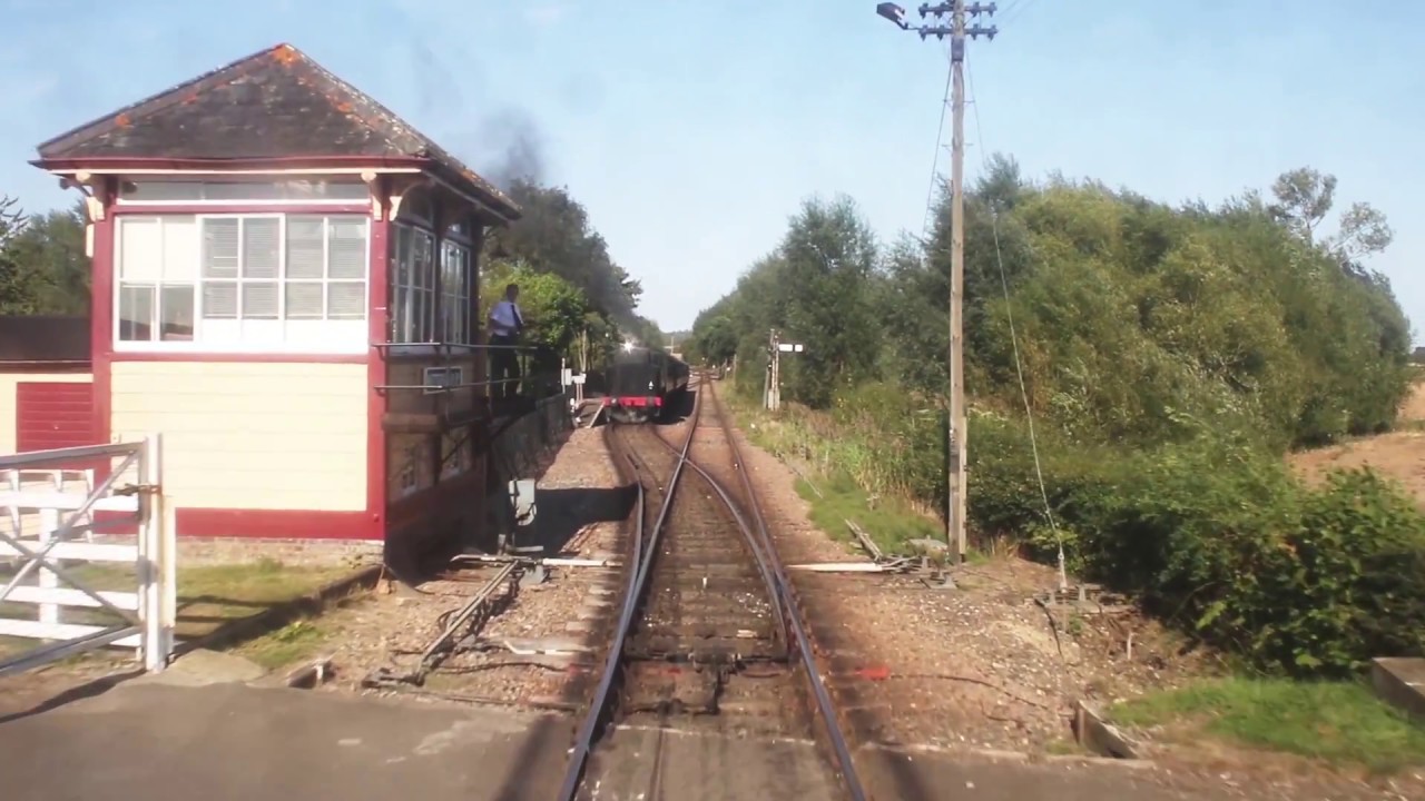 KESR Cab Ride Bodiam to Tenterden (Kent and East Sussex Railway)