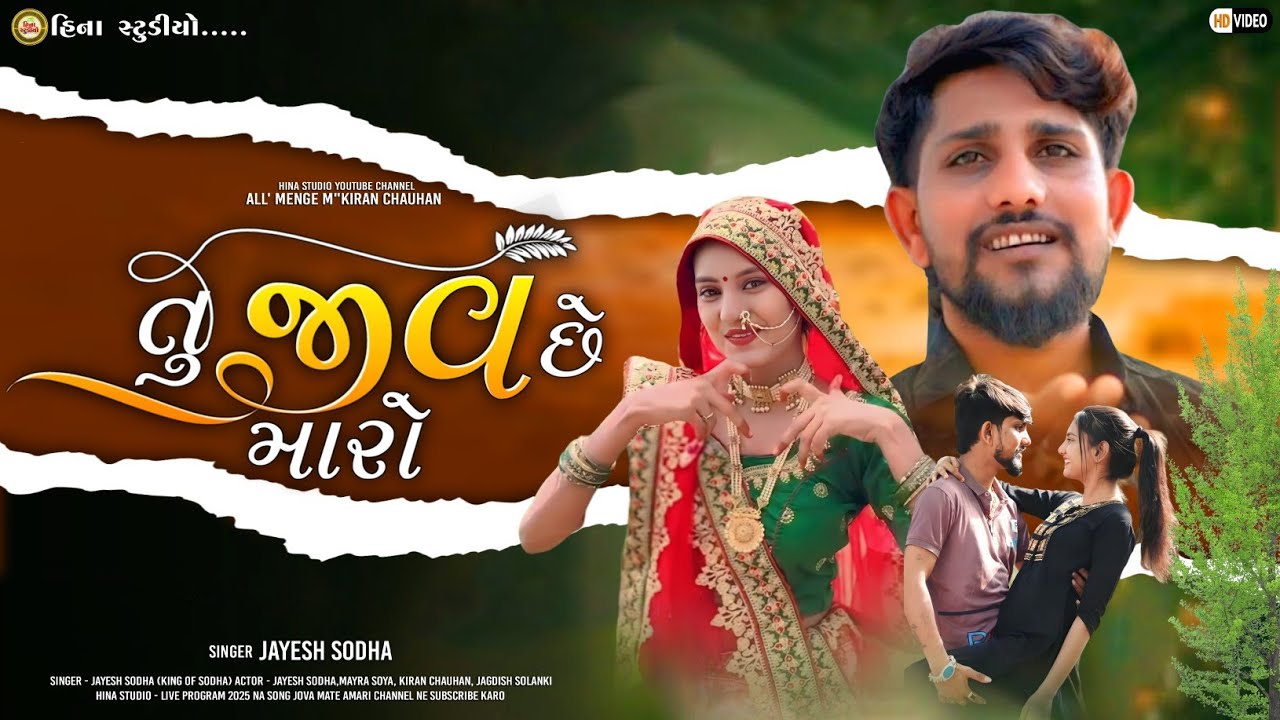 Jayesh Sodha | તુ જીવ છે મારો | Tu Jiv Che Maro | Tari Yado Radave | Meline Gaitu Aklo | Hina Studio