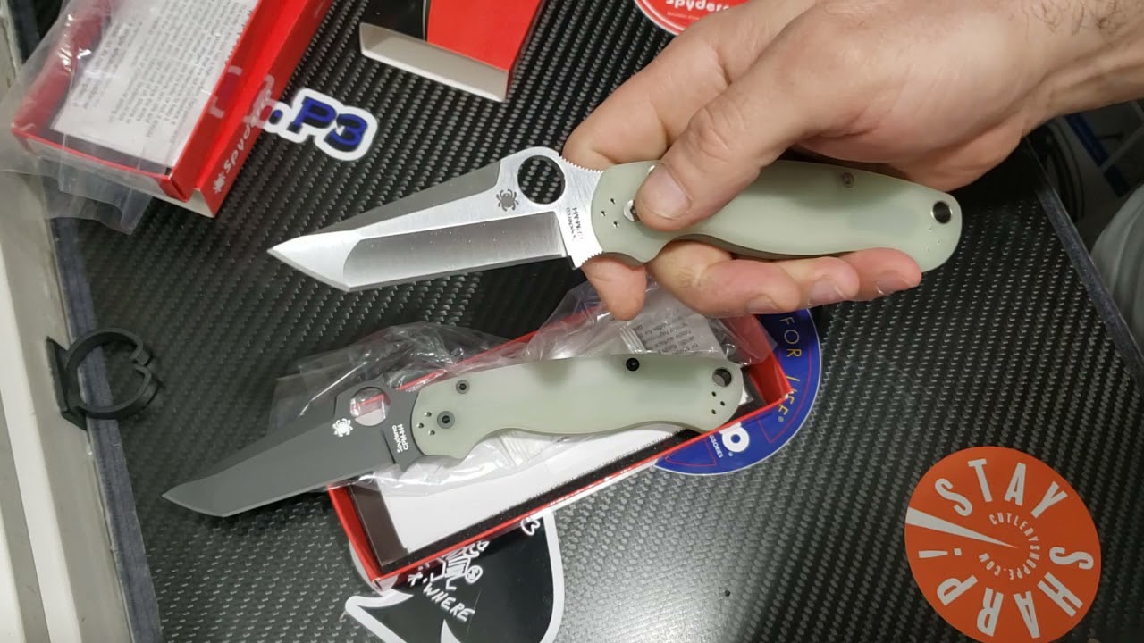 Новинка,  Spyderco PM2 Tanto, M4. Распаковка.