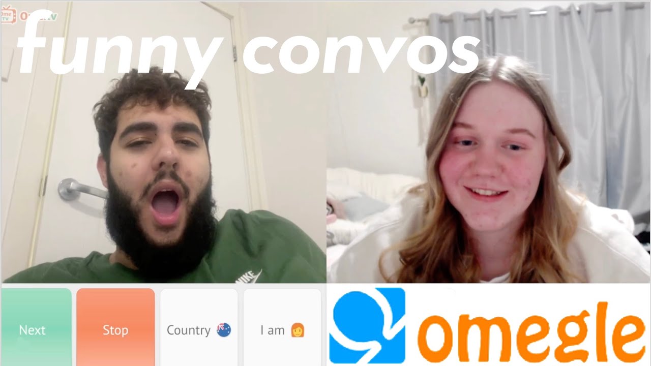having fun on omegle