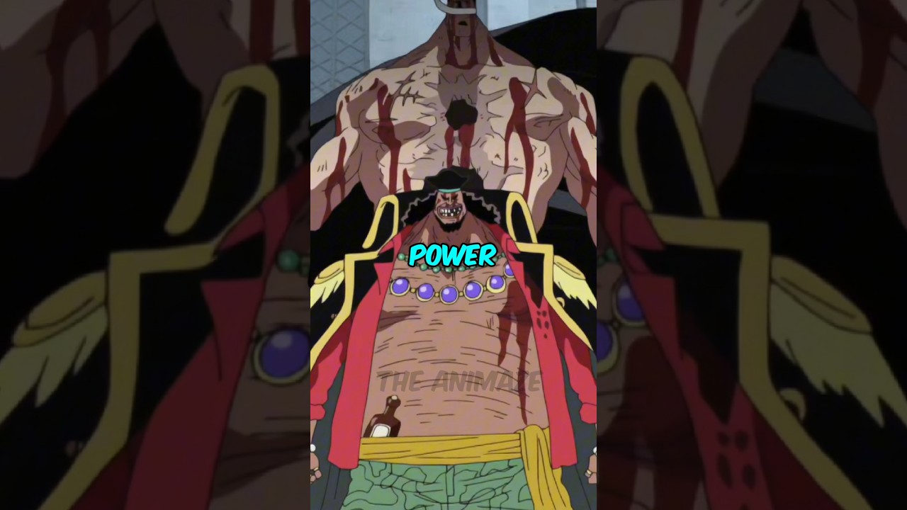 How Blackbeard Stole Whitebeard's Devil Fruit Power?