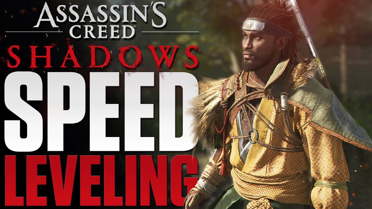 SPEED LEVELING in Assassin's Creed Shadows - Level 60 & Knowledge Ranks fast