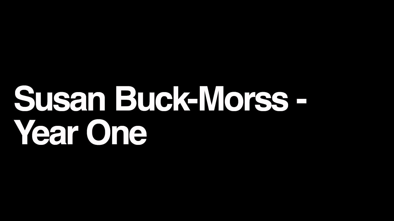 Susan Buck-Morss - Year One