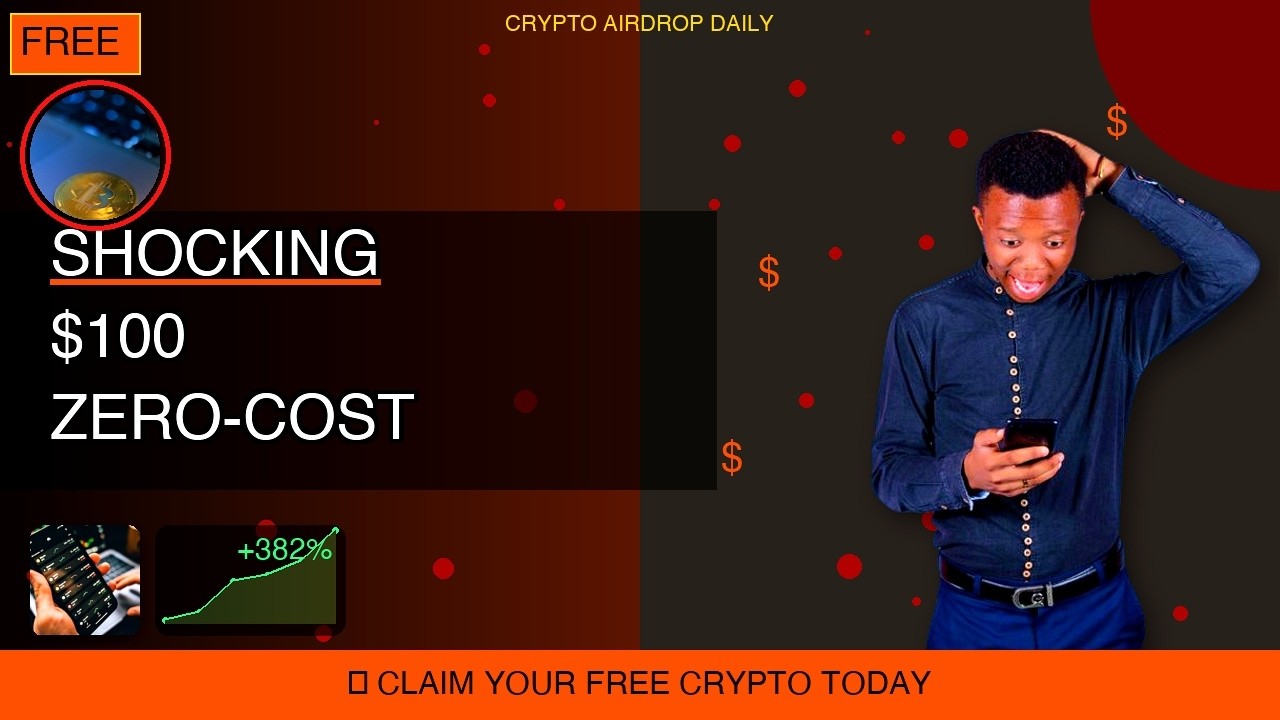 SHOCKING $100 ZERO‑COST Crypto Airdrop SECRET &ndash; Start TODAY!