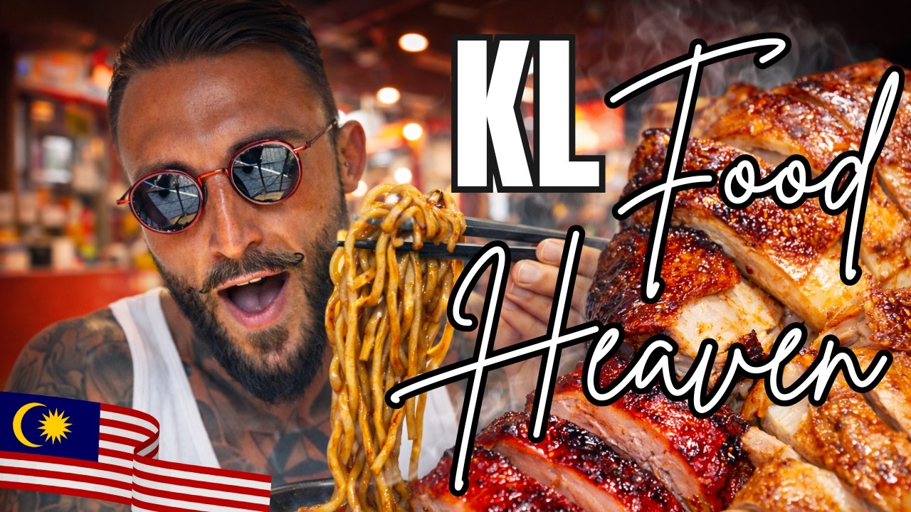 The BEST Street Food in Kuala Lumpur at Lot 10! Famous Hokkien Mee & Roast Duck