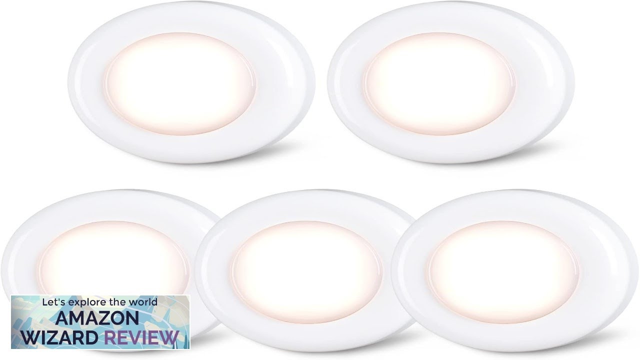 STAR-SPANGLED Tap Light Push Lights Mini Night Touch Light LED Puck Lights Review