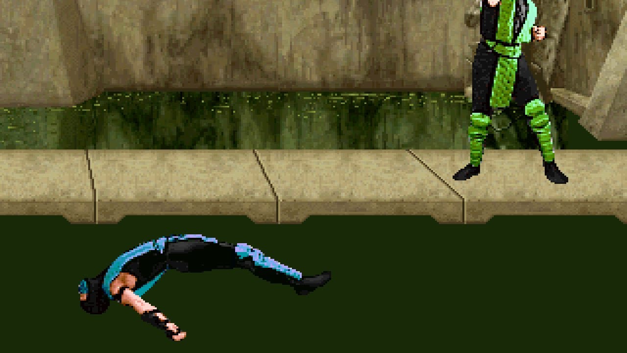Mortal Kombat II - Pit II Fatality Swap (Arcade)