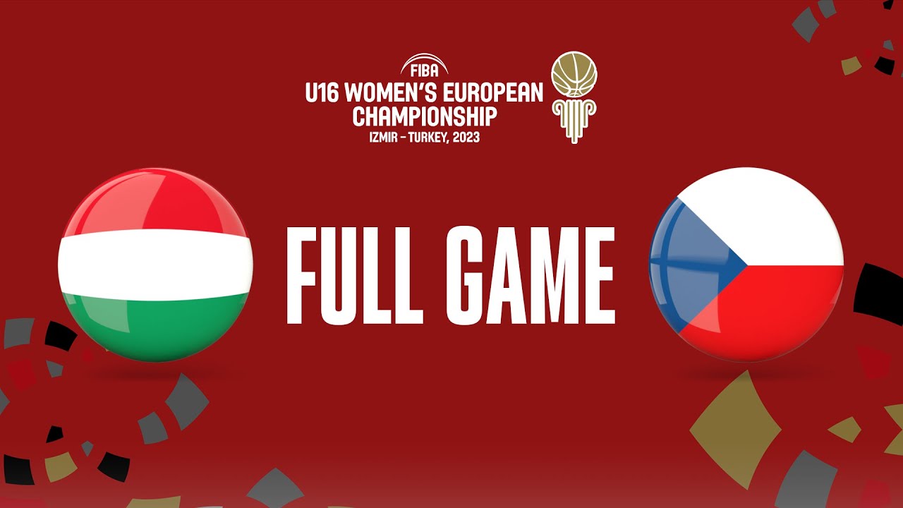 Hungary v Czech Republic | Full Basketball Game | FIBA U16 Women's European Championship 2023