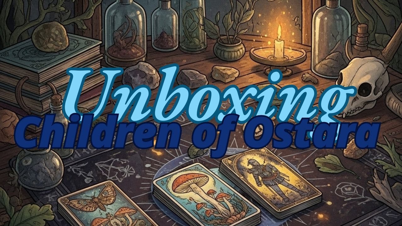 Unboxing The Children of Ostara Tarot Goodies!!!!