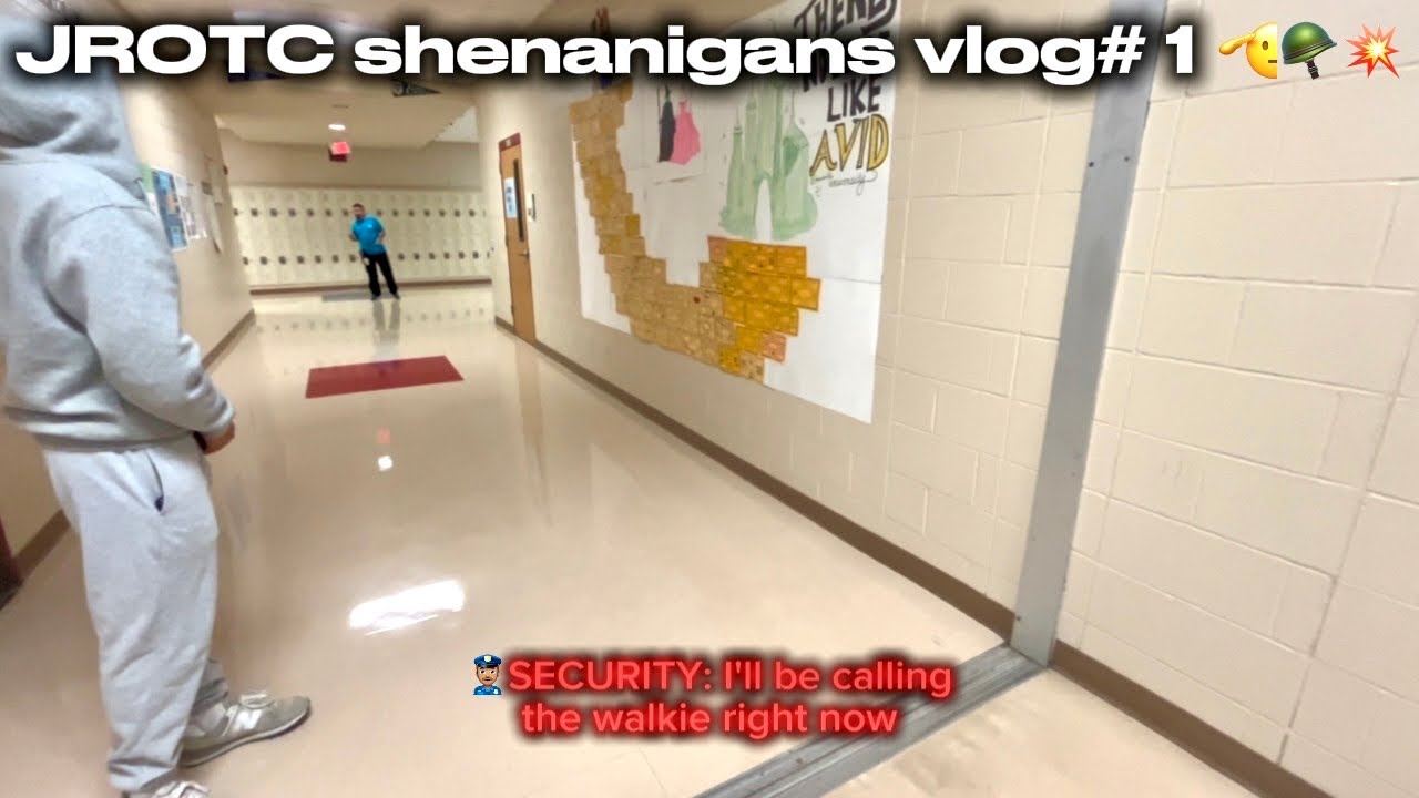 JROTC Shenanigans vlog#1 🫡🪖💥