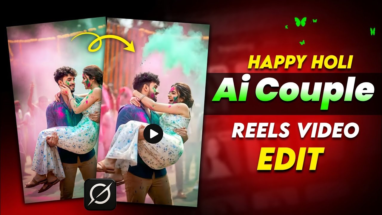 Ai Holi Video Editing 2026 | Ai Se Holi Vala Video Kaise Banaye | Ai Video Editing