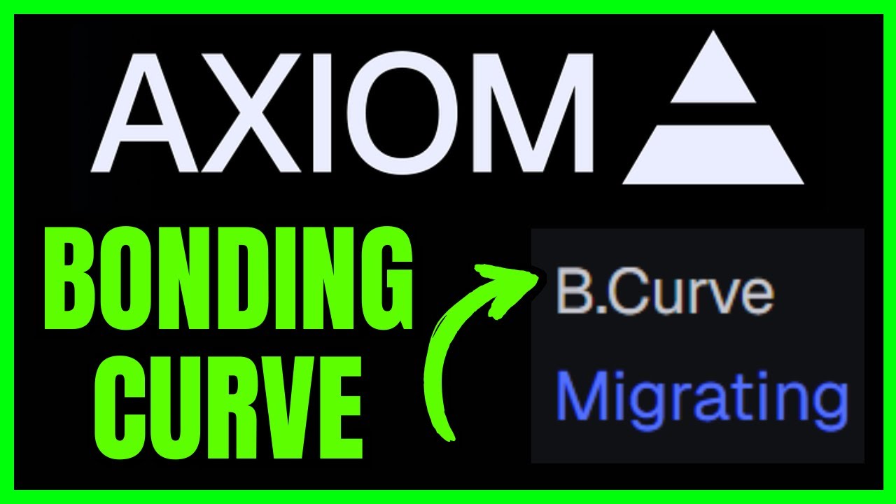 What Is BONDING CURVE For Meme Coin In Axiom Trading (EXPLAINED) 2026