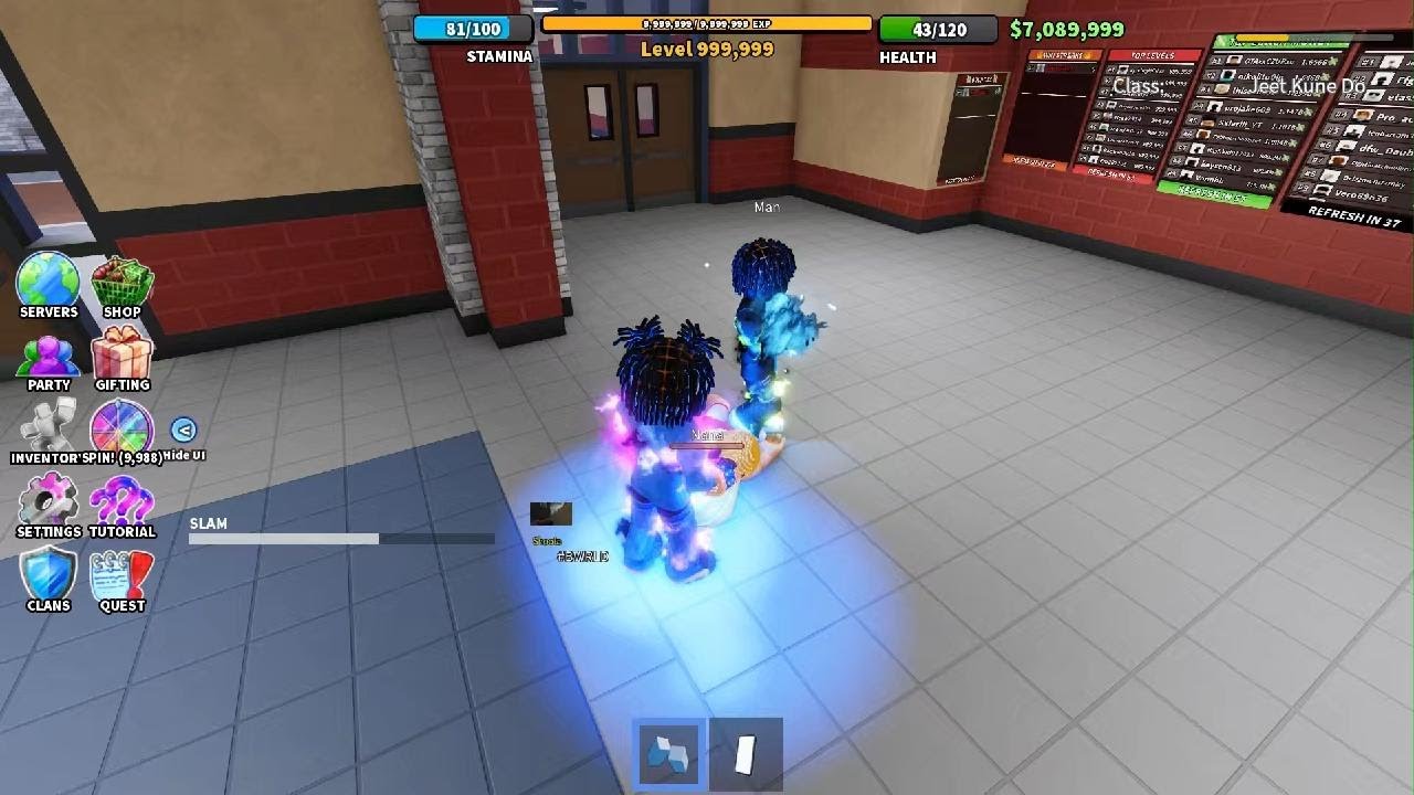 Fight in the school.