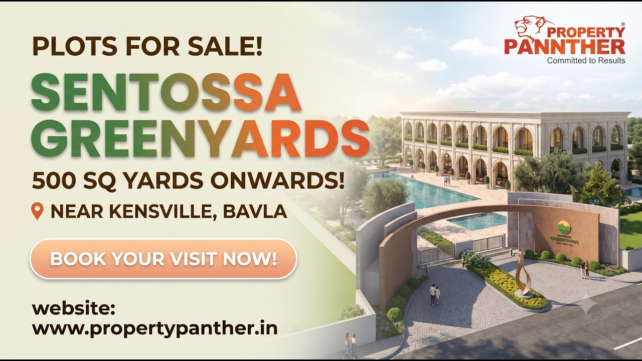 Sentossa Greenyards | Premium Residential Plots Near Kensville Golf Club Bavla road  Ahmedabad