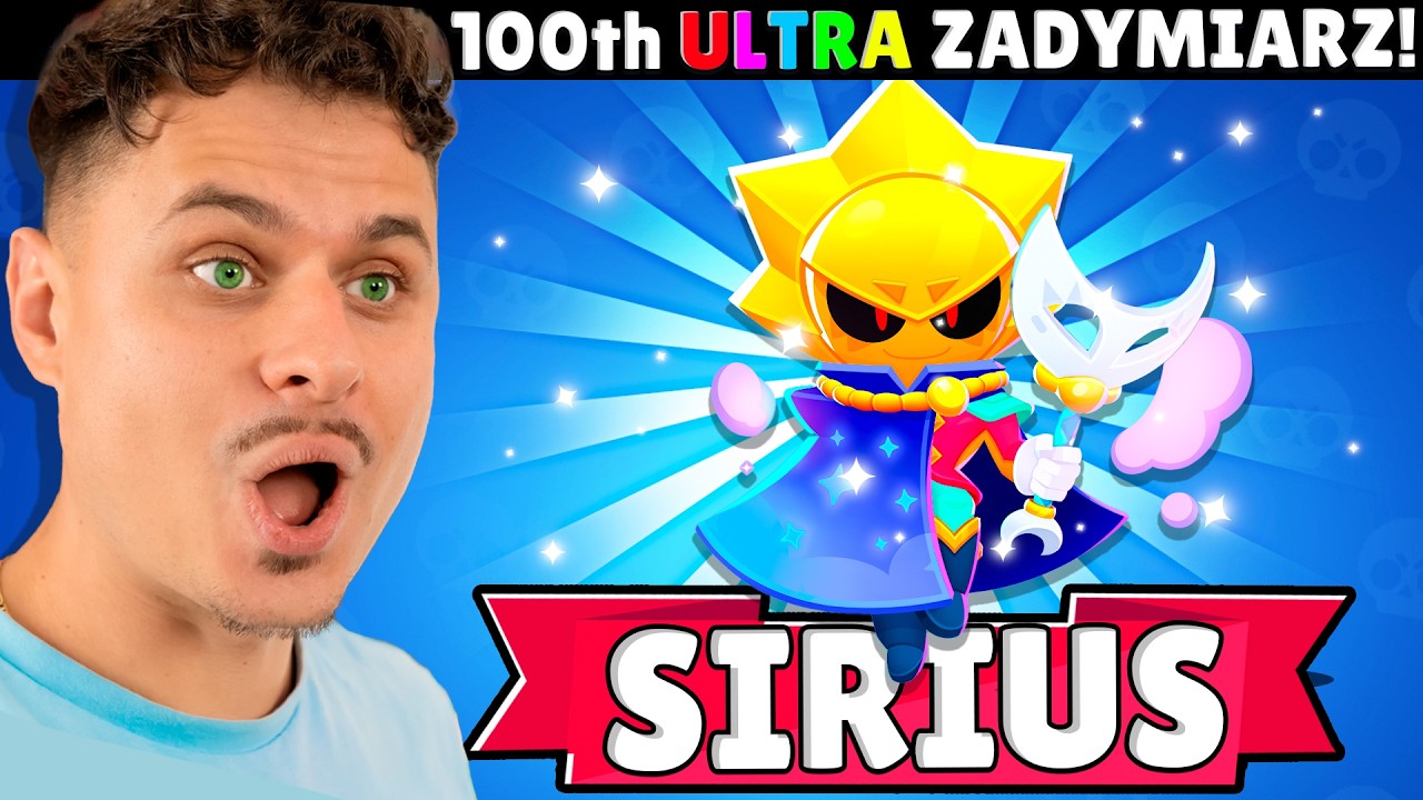 Sirius 100-SETNY Zadymiarz w Brawl Stars!