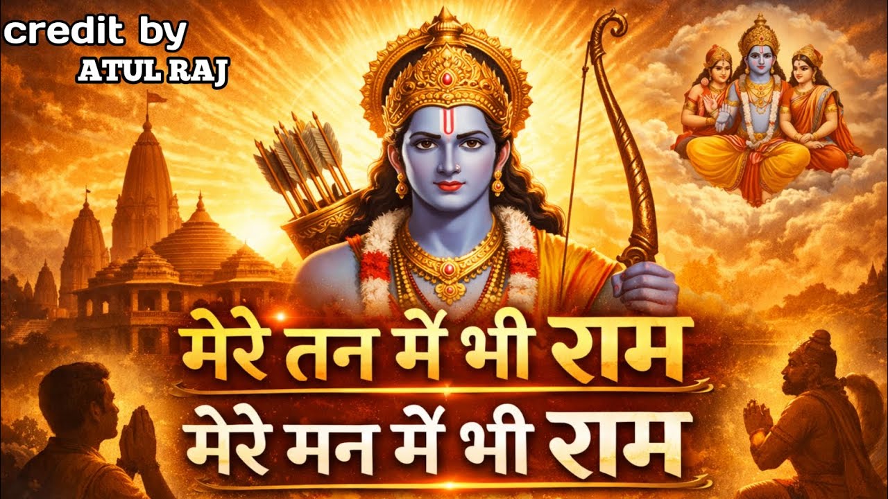 👉 मेरे तन में भी राम 🙏 मेरे मन में भी राम 🌸 | राम भक्ति गीत | भावपूर्ण भजन
