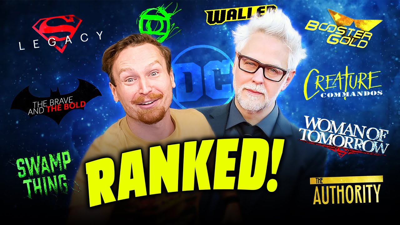 James Gunn DC Slate RANKED!! (DCU Batman, Superman: Legacy, Lanterns, Gods & Monsters,  etc..)