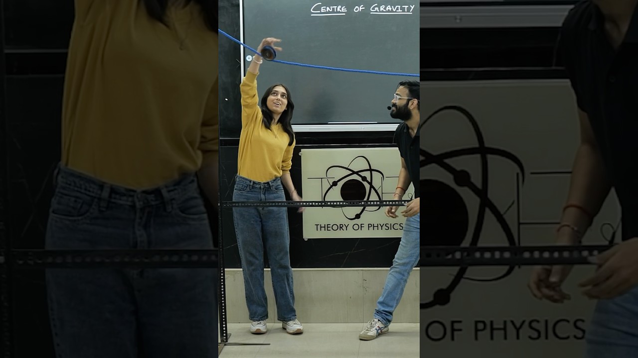 Center of Gravity samjha kya ?? #theoryofphysics  #anubhavsir
