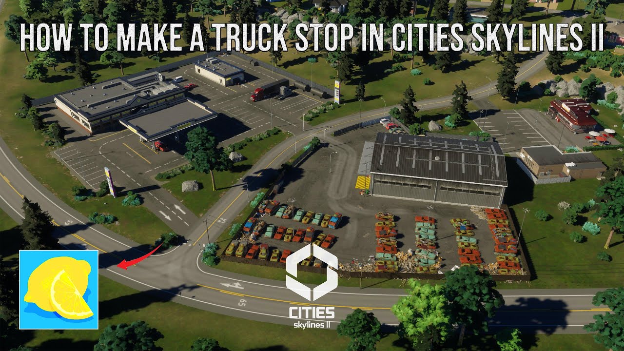 Creating A Small Town Truck Stop In Cities Skylines II - Angler Creek Part 1