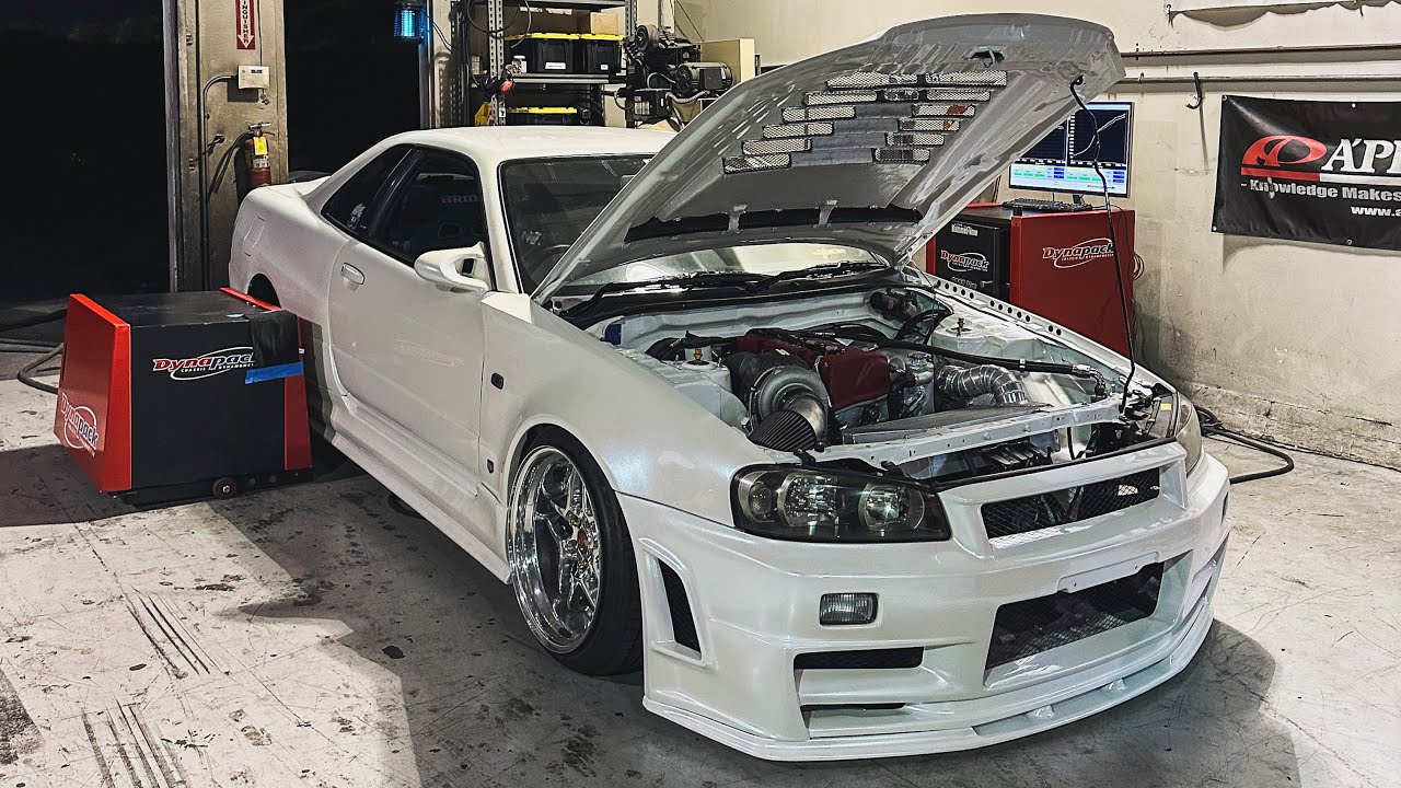 Will the Honda R34 GT Type R make over 600 HP?!