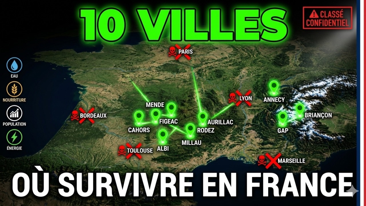 Analyse Stratégique : 10 Forteresses Géographiques en France [100% Sûres]
