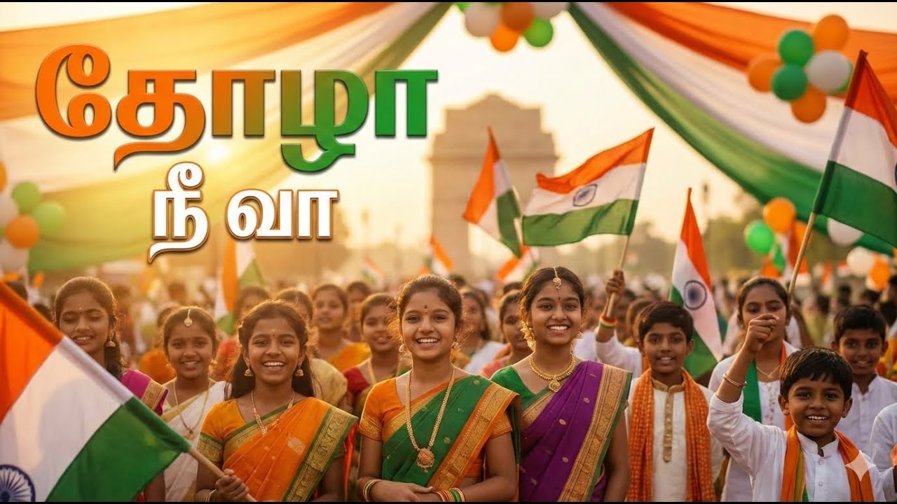 தோழா நீ வா 🇮🇳 | Republic Day Dance Song Tamil | Celebrate Unity & Freedom