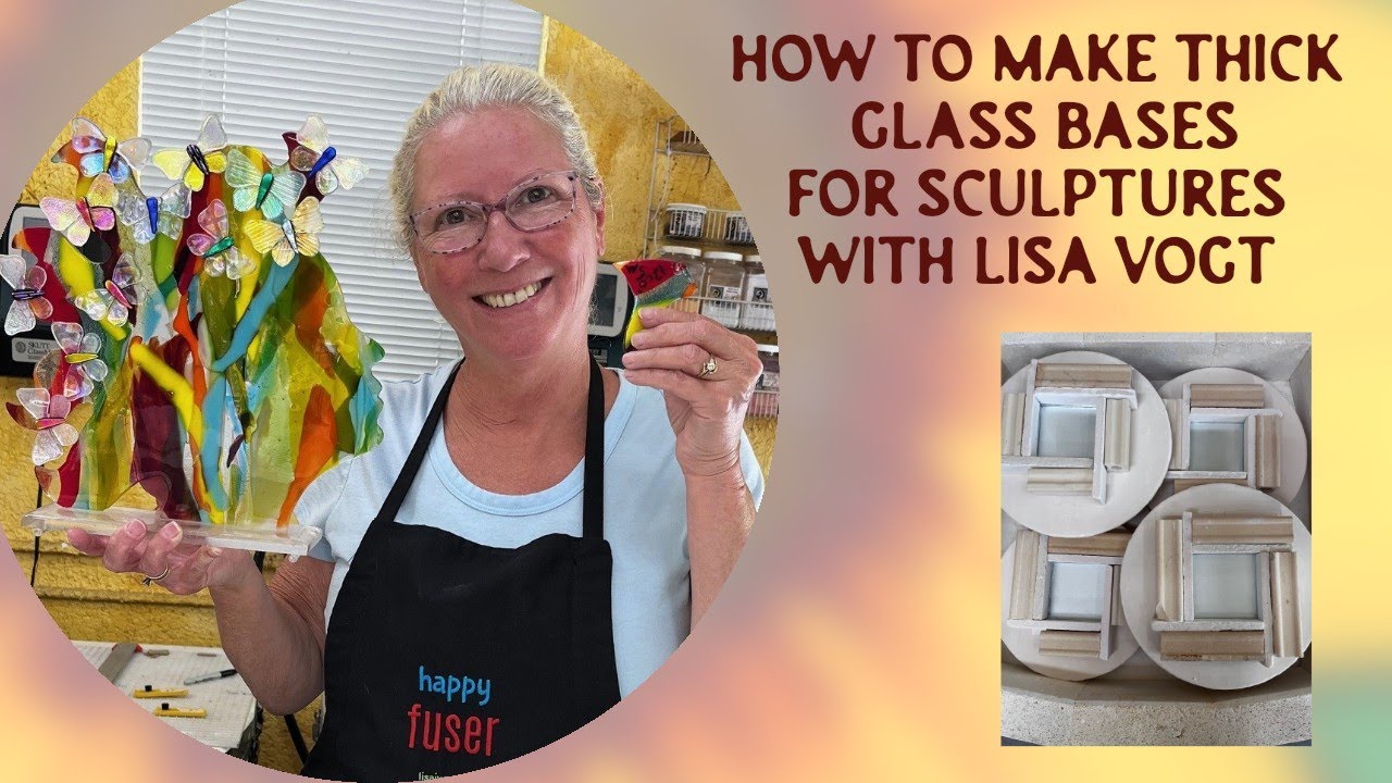 How to Make Thick Glass Bases for Sculptures with Lisa Vogt