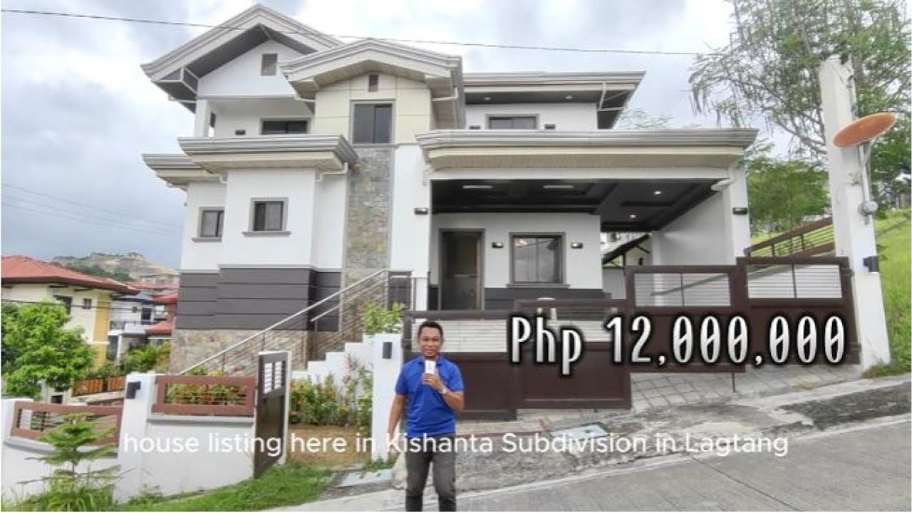 5 Bedroom 3-Storey House & Lot in Talisay City | Kishanta Subdivision