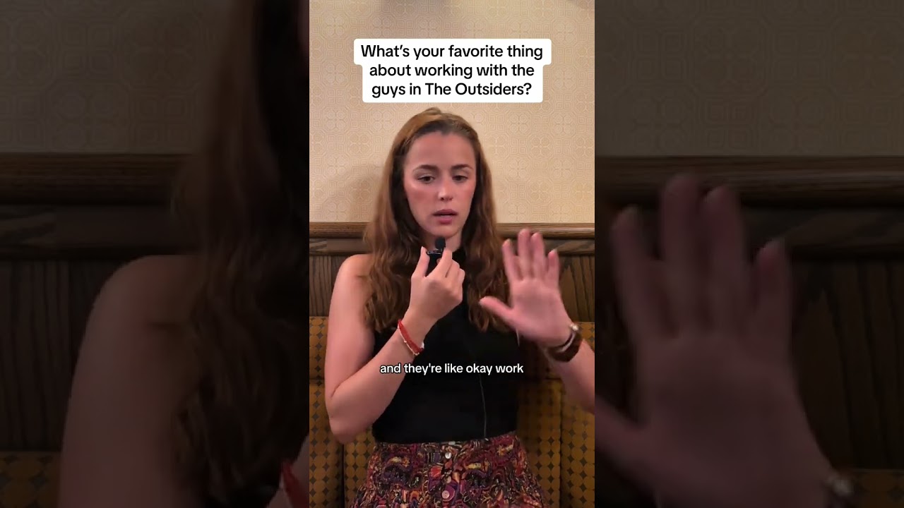 Emma Pittman on the surprising culture of The Outsiders set