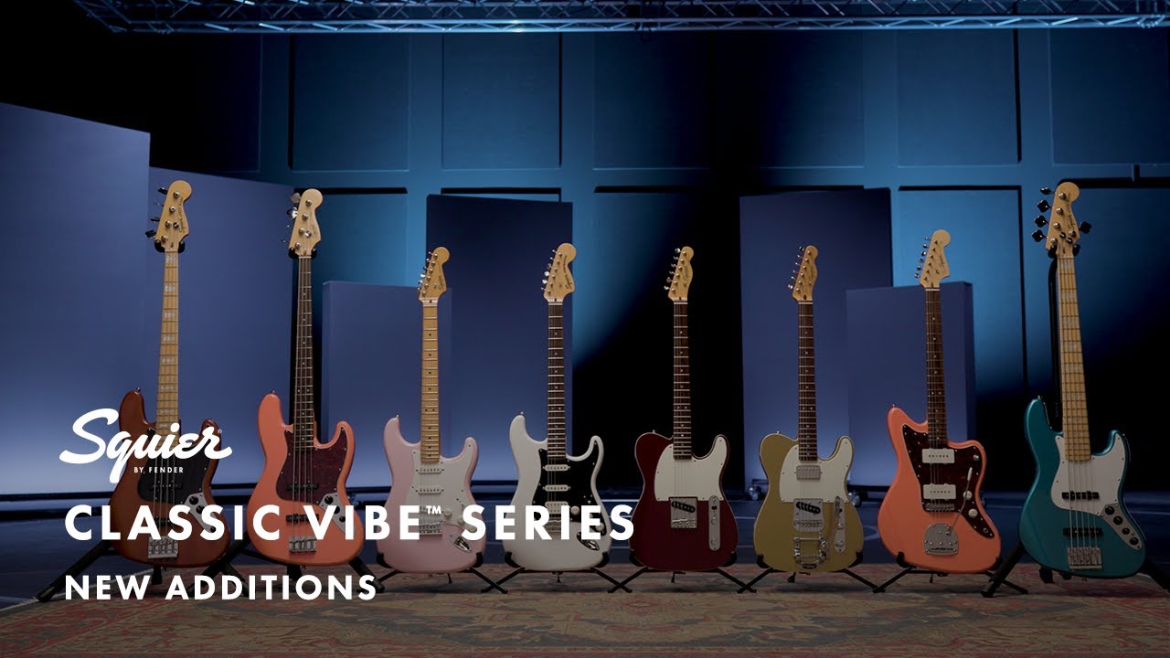 Exploring the Squier Classic Vibe Series New Additions | Fender