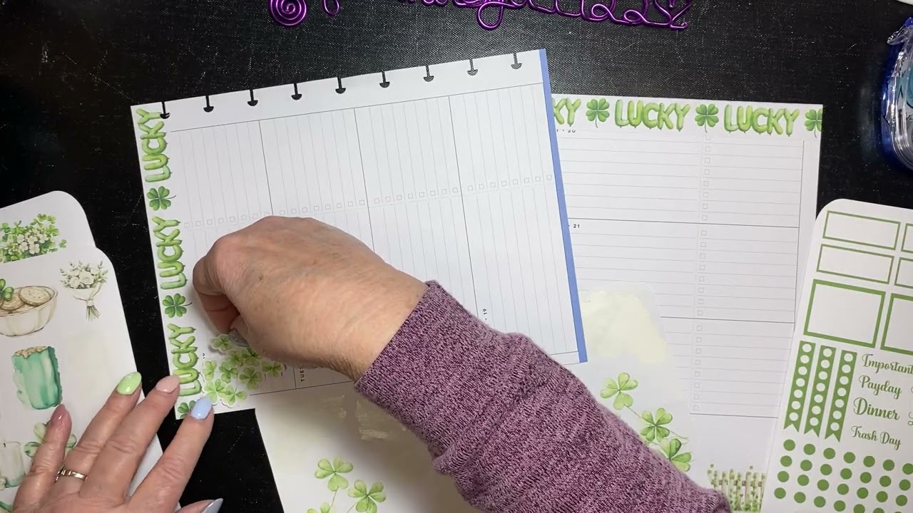Happy Planner March 16 - 22 Social Media Planner
