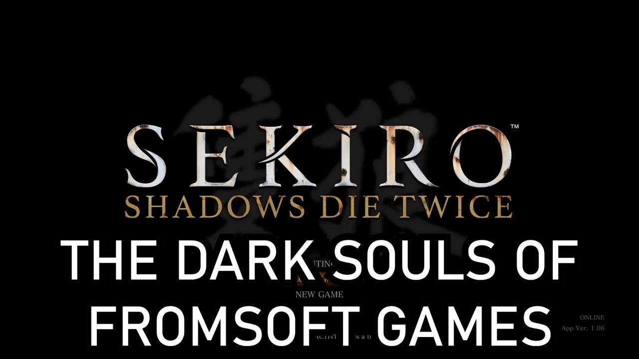 Sekiro Critique: It's (Not) Like Dark Souls