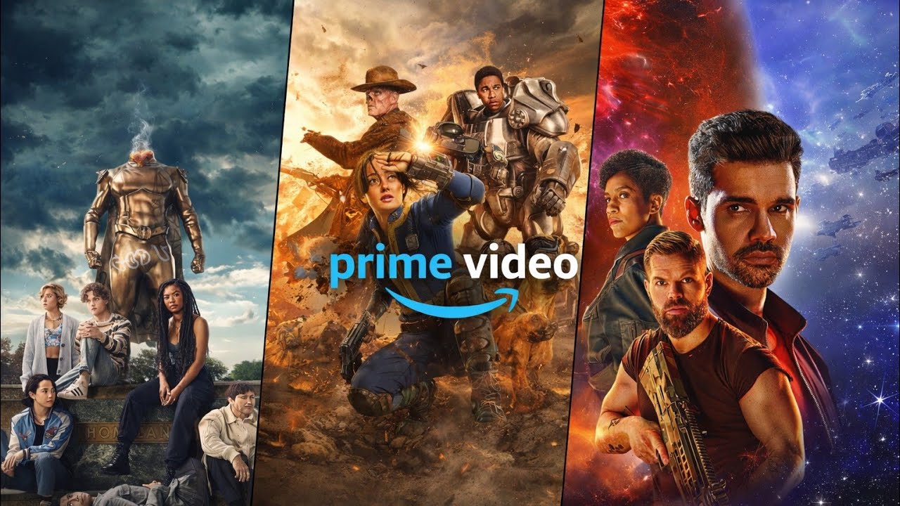TOP 6 SÉRIES DE FICÇÃO CIENTÍFICA DA PRIME VIDEO 2025