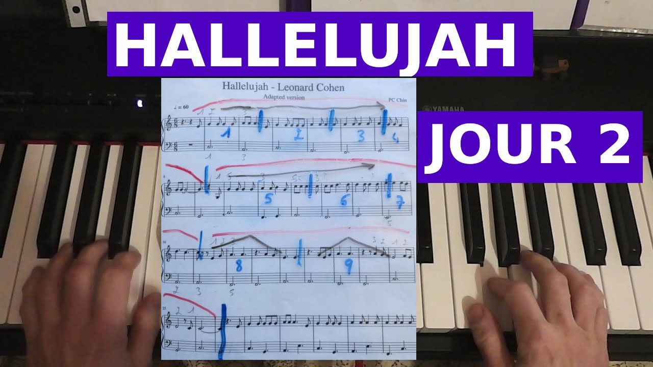 9 jours pour apprendre Hallelujah de Leonard Cohen | JOUR 2 | Mesure 4 et 5