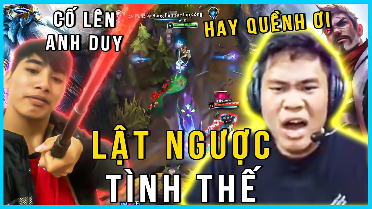 DUY CÒM CÙNG EM QUỀNH SONG KIẾM HỢP BÍCH ĐỂ LẬT NGƯỢC TÌNH THẾ | DUY CÒM