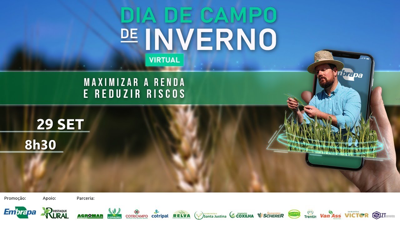 Dia de Campo de Inverno da Embrapa - Edição Virtual 2020 (VERSÃO COMPLETA)