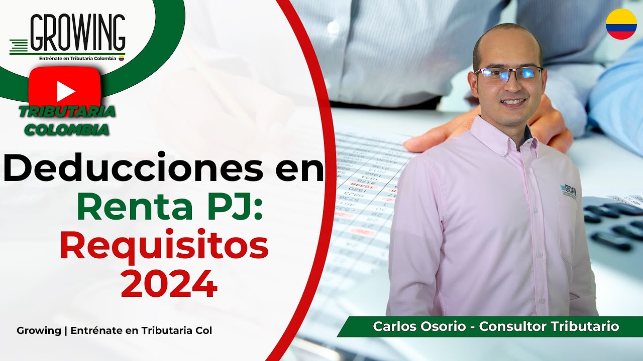 DEDUCCIONES en Renta PJ 2024: requisitos y ejemplos