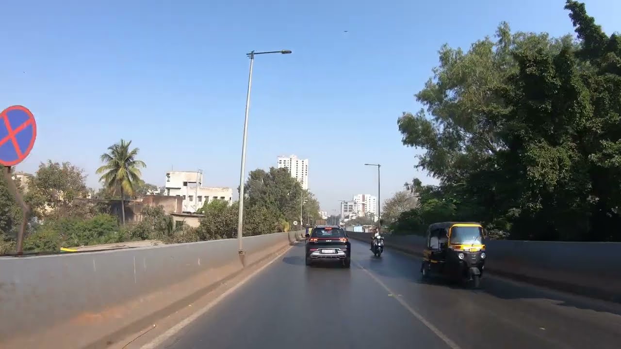 4K | Jawaharlal Nehru Road (through the belly of Pune) | Driving in Pune